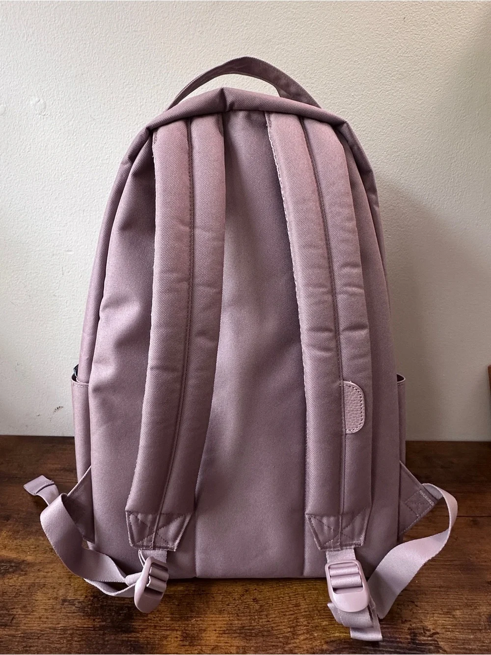 Herschel Supply Co Nova Backpack Ash Rose Pink Mauve Dual Top Handle Daypack